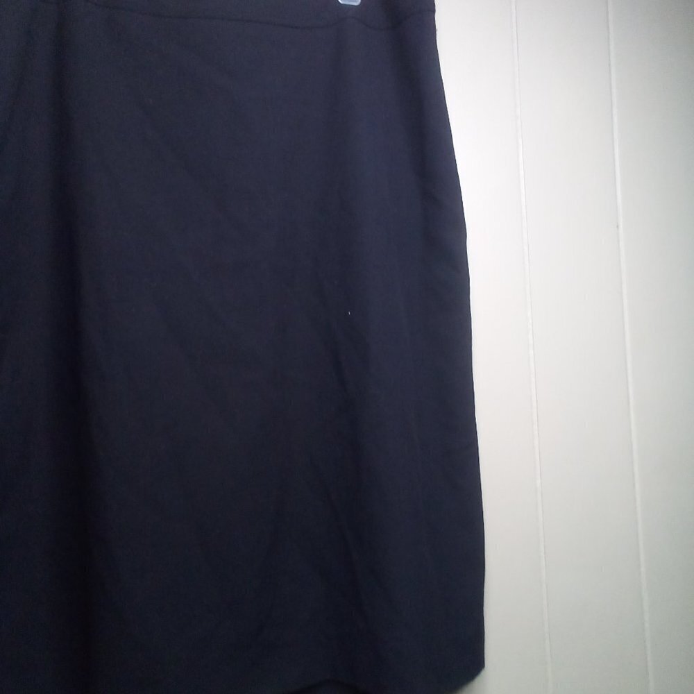 Ann Taylor Skirt 8 Straight Pencil Business Career Black - Picture 8 of 14